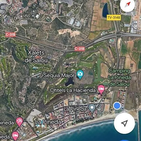 Piso Delante De La Playa Con 2 Apartment La Pineda