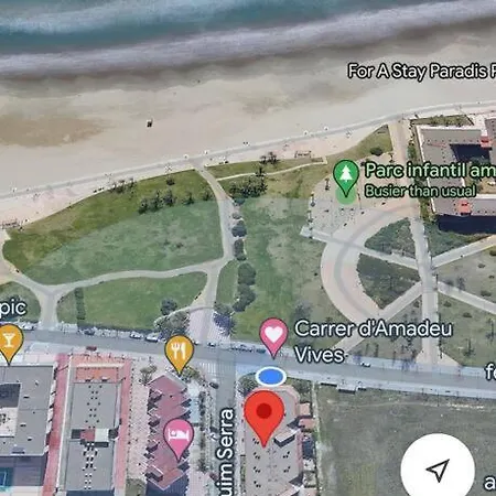 Piso Delante De La Playa Con 2 *